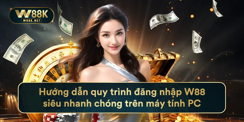 Hướng dẫn quy trình đăng nhập W88 siêu nhanh chóng trên máy tính PC